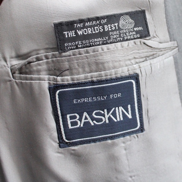 Christian Dior Monsieur Vintage 90's Gray Pure Wool Men's Blazer Size 42L - Picture 5 of 8